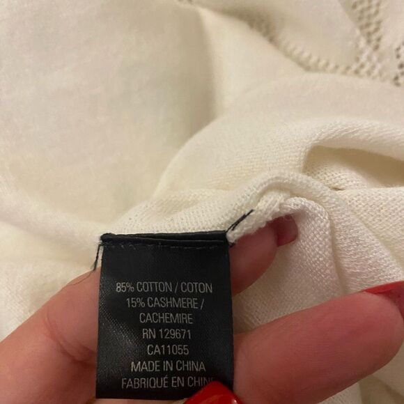 Scull cashmere sleeve less top, XS - Picture 7 of 7